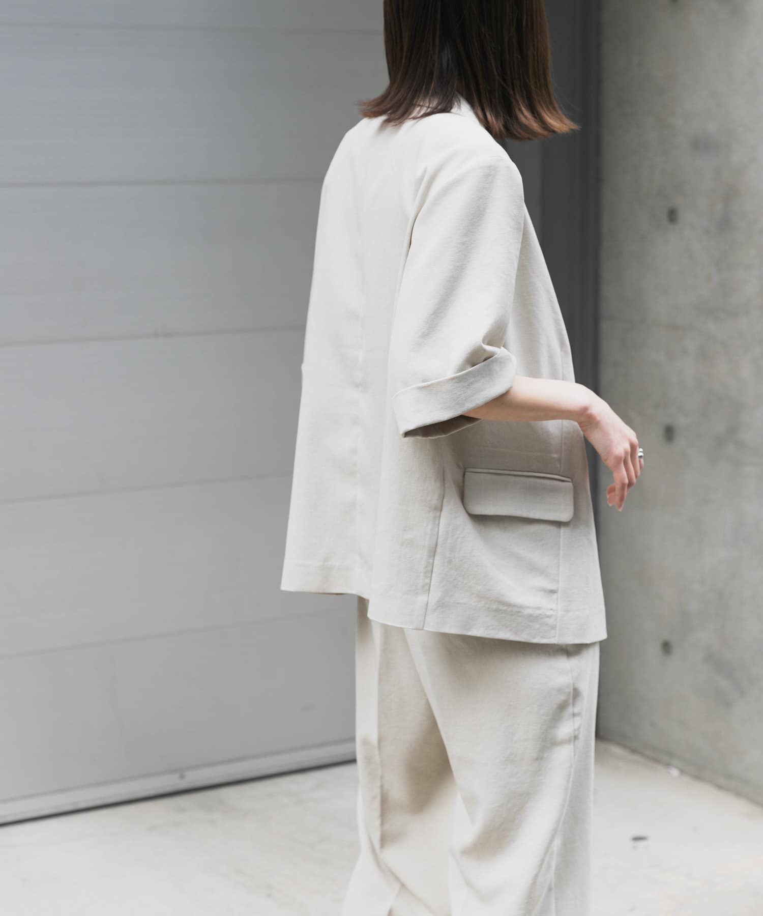 SENSE OF PLACE by URBAN RESEARCH「『UR TECH DRYLUXE』リネンライクジャケット」|その他|