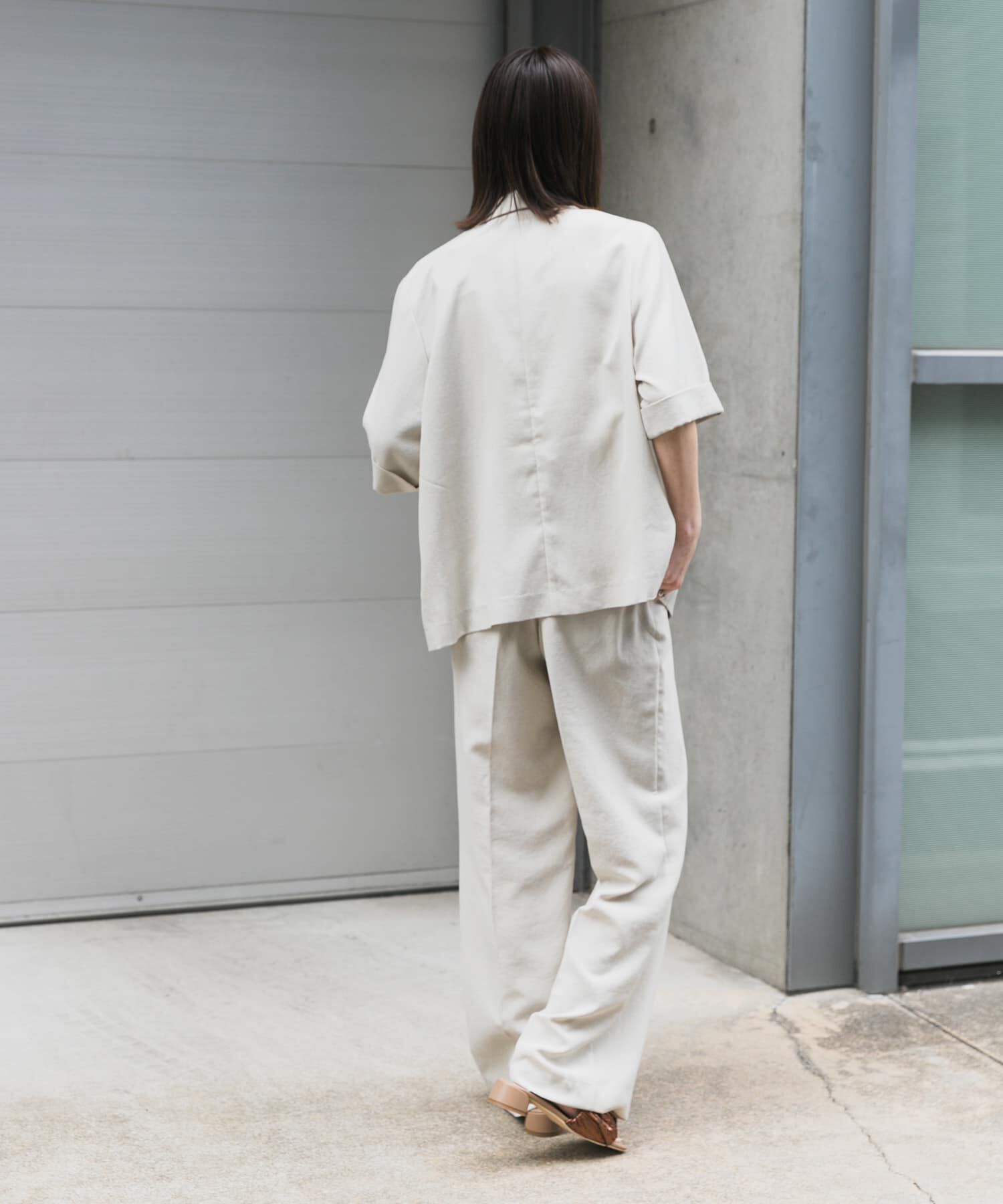 SENSE OF PLACE by URBAN RESEARCH「『UR TECH DRYLUXE』リネンライクジャケット」|その他|