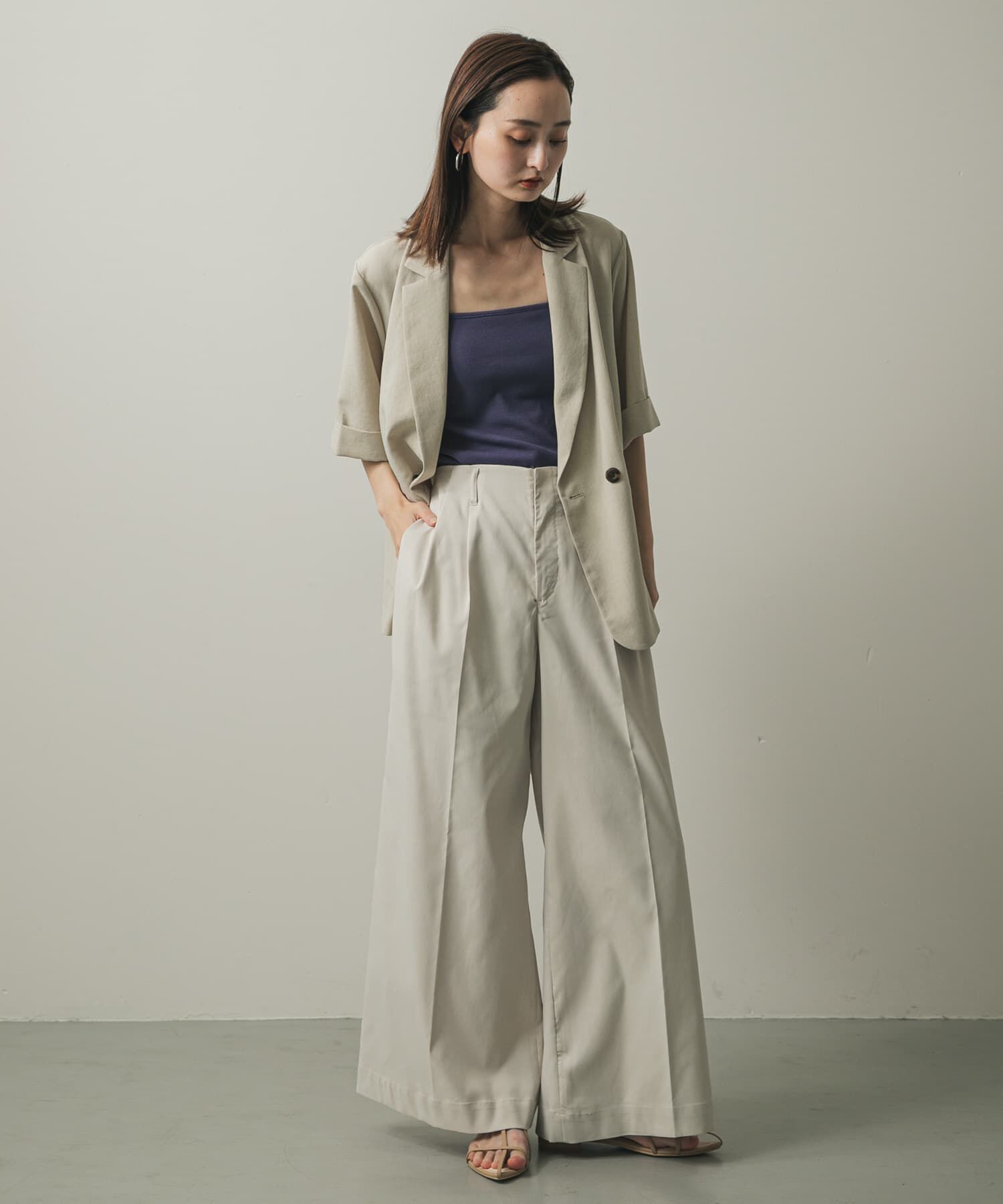 SENSE OF PLACE by URBAN RESEARCH「『UR TECH DRYLUXE』リネンライクジャケット」|その他|