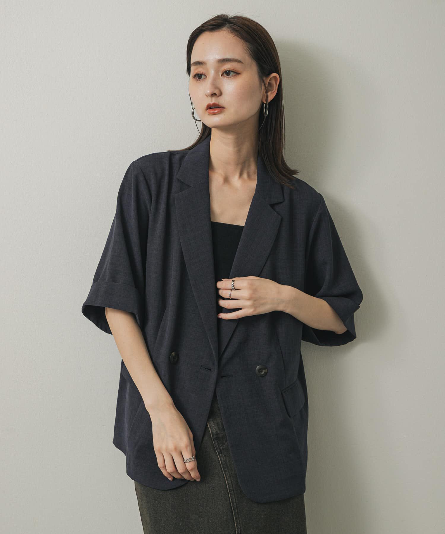 SENSE OF PLACE by URBAN RESEARCH「『UR TECH DRYLUXE』リネンライクジャケット」|その他|