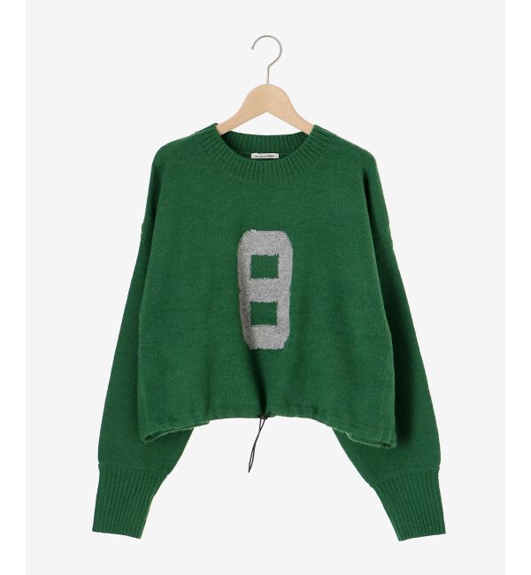 「《WEB限定アイテム》ジャガードナンバーロゴニット」|ニット・セーター|