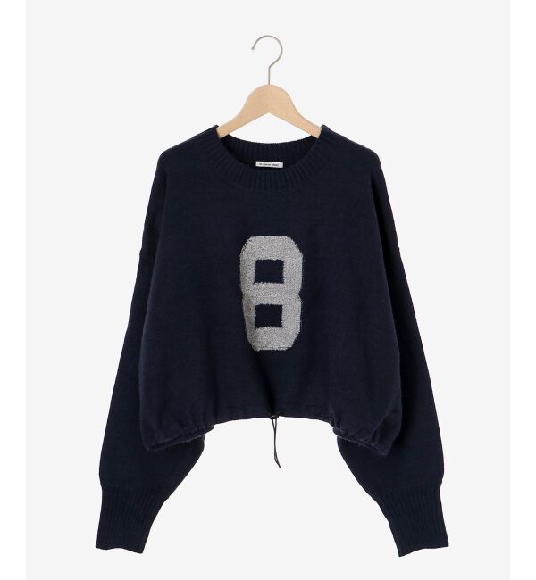  「《WEB限定アイテム》ジャガードナンバーロゴニット」|ニット・セーター|
