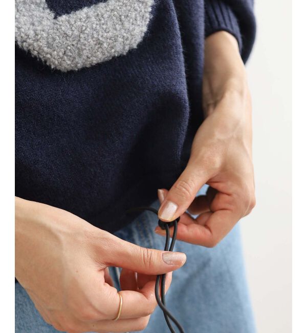  「《WEB限定アイテム》ジャガードナンバーロゴニット」|ニット・セーター|