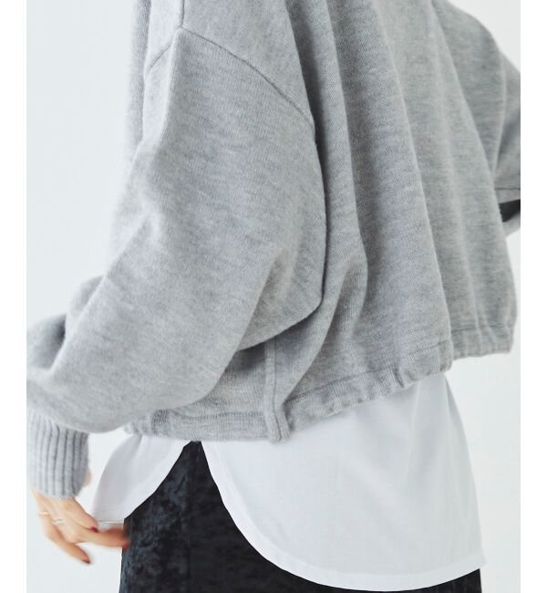  「《WEB限定アイテム》ジャガードナンバーロゴニット」|ニット・セーター|