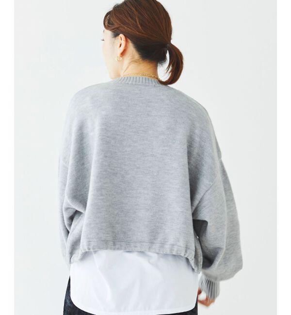  「《WEB限定アイテム》ジャガードナンバーロゴニット」|ニット・セーター|