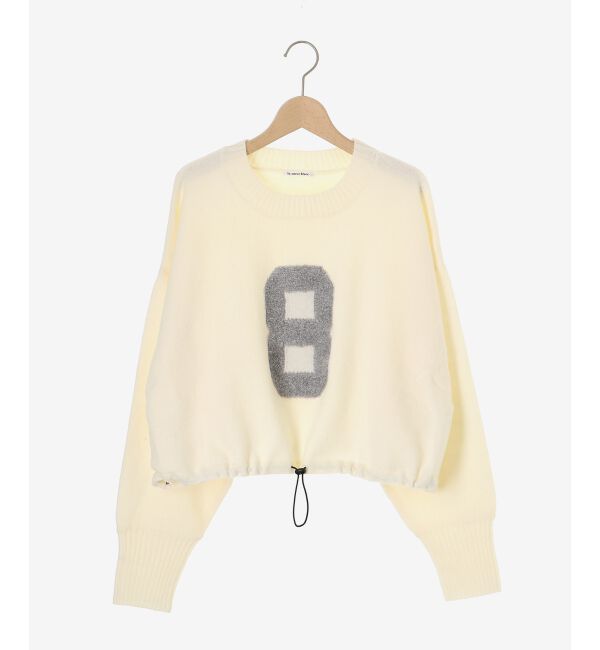  「《WEB限定アイテム》ジャガードナンバーロゴニット」|ニット・セーター|