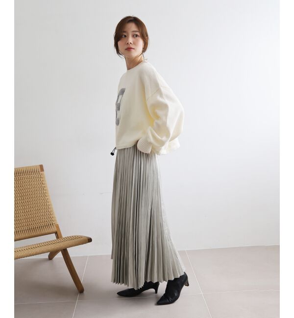  「《WEB限定アイテム》ジャガードナンバーロゴニット」|ニット・セーター|