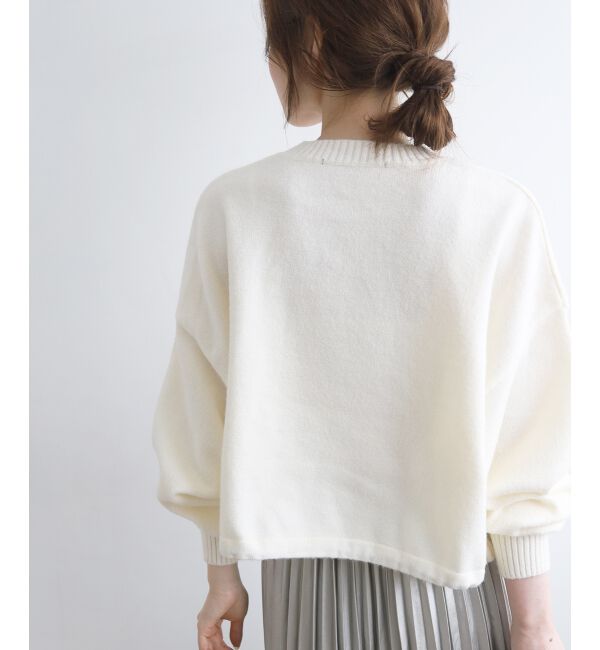  「《WEB限定アイテム》ジャガードナンバーロゴニット」|ニット・セーター|