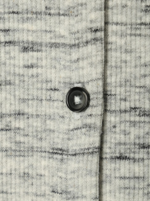 earth music&ecology「メランジリブカーディガン(gray)」|カーディガン|