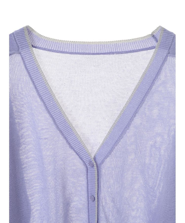 earth music&ecology「ミニスパンコールカーディガン」|カーディガン|