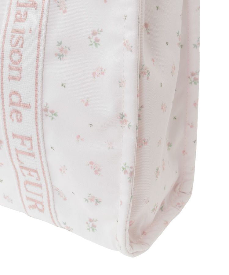 Maison de FLEUR「ピンクマニアフラワープリントトートバッグ」|トートバッグ|
