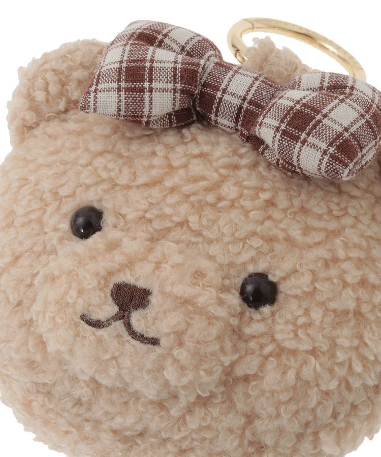 Maison de FLEUR「リボンベアチャームポーチ」|ポーチ|