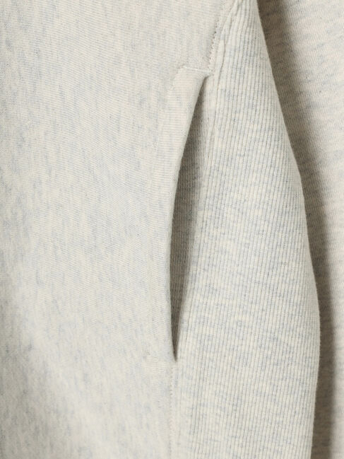  「ドットボタンフード裏毛カーディガン」|カーディガン|