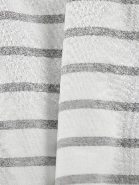  「ボーダーポンチョカットチュニック2」|Tシャツ・カットソー|