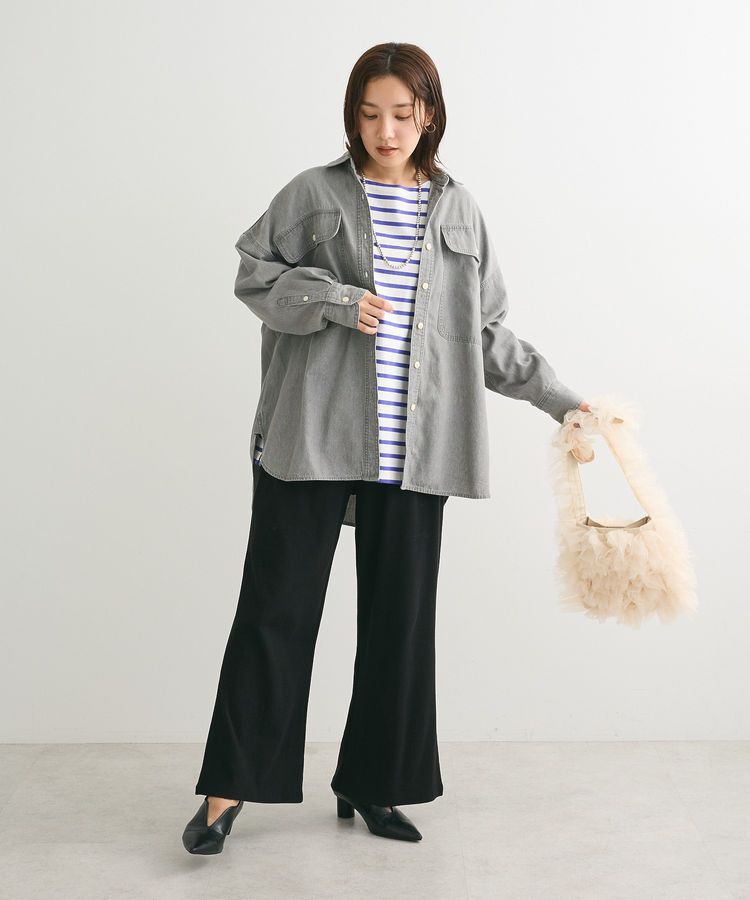 Green Parks「デニムBIGシャツ」|シャツ・ブラウス|