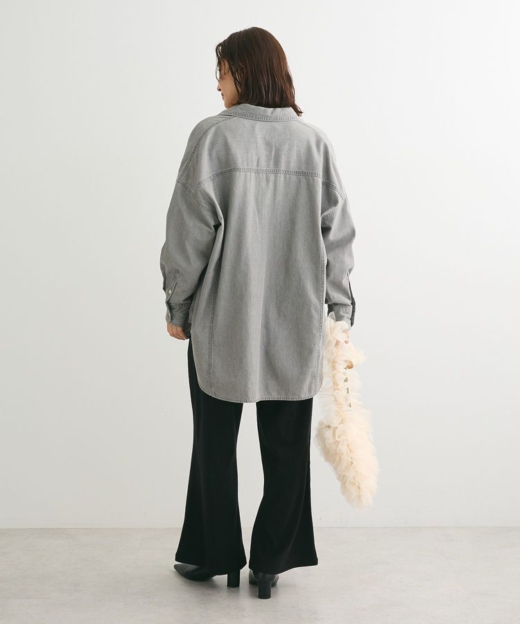 Green Parks「デニムBIGシャツ」|シャツ・ブラウス|