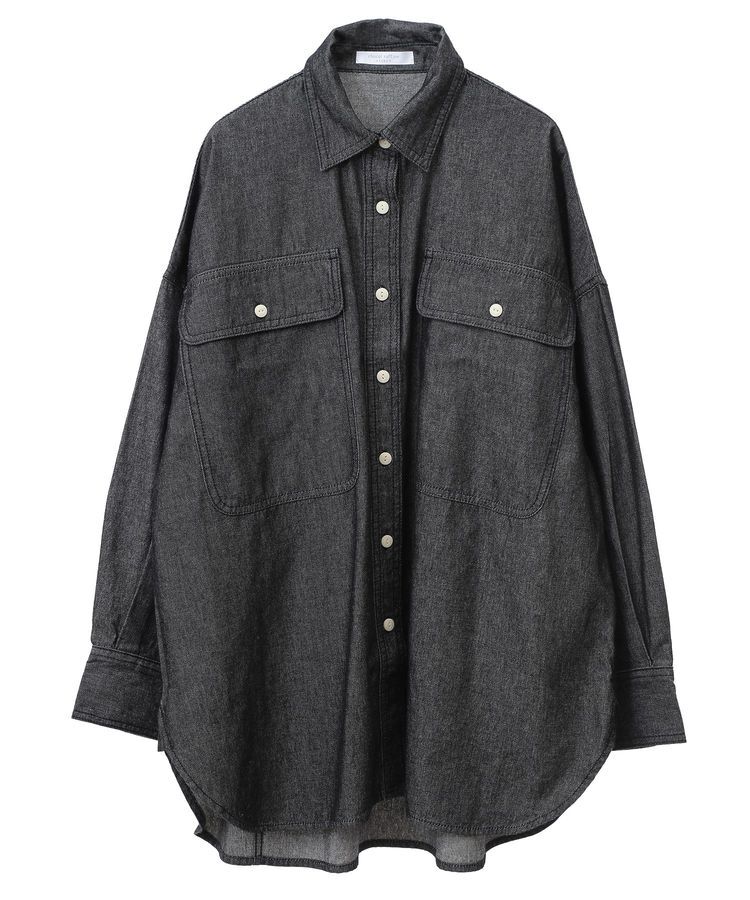 Green Parks「デニムBIGシャツ」|シャツ・ブラウス|