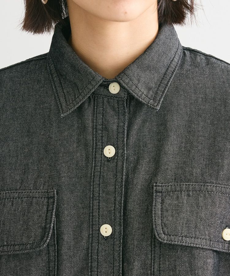 Green Parks「デニムBIGシャツ」|シャツ・ブラウス|
