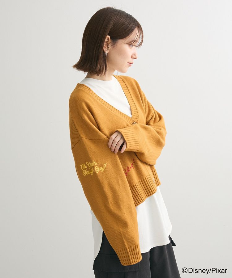 Green Parks「トイストーリー/ワッペンショート丈カーディガン」|カーディガン|