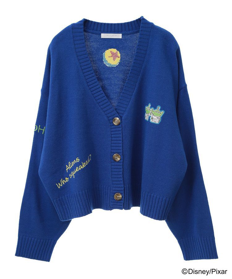 Green Parks「トイストーリー/ワッペンショート丈カーディガン」|カーディガン|