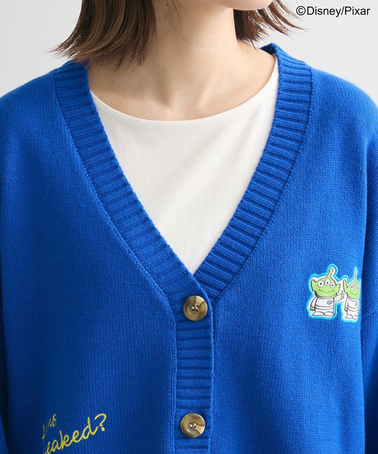 Green Parks「トイストーリー/ワッペンショート丈カーディガン」|カーディガン|