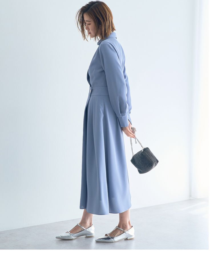 YECCA VECCA「カシュクールタックワンピース」|ワンピース|