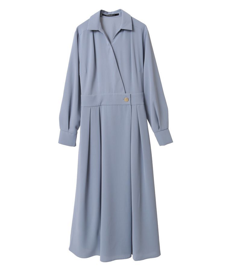 YECCA VECCA「カシュクールタックワンピース」|ワンピース|