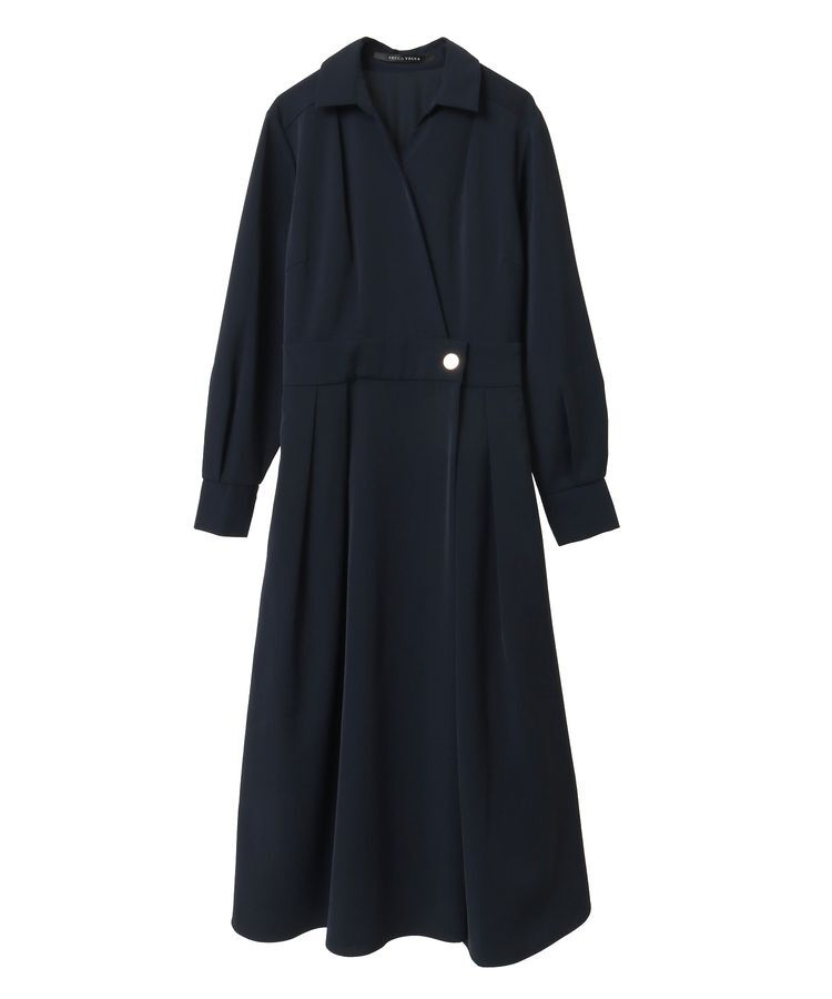 YECCA VECCA「カシュクールタックワンピース」|ワンピース|