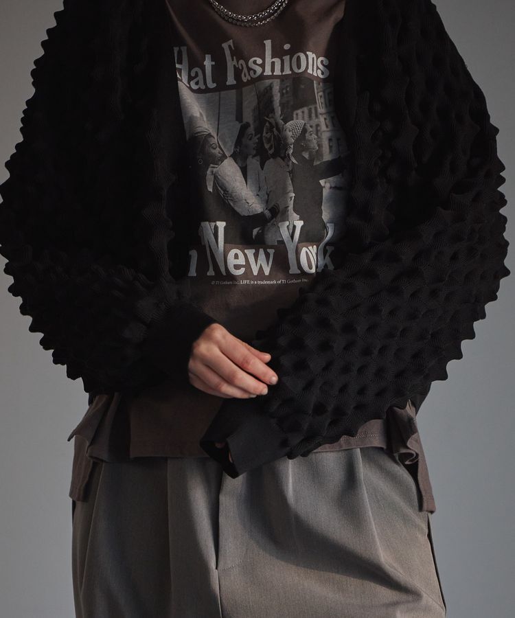 GARAGE OF GOOD CLOTHING「ギザギザカーデ」|カーディガン|