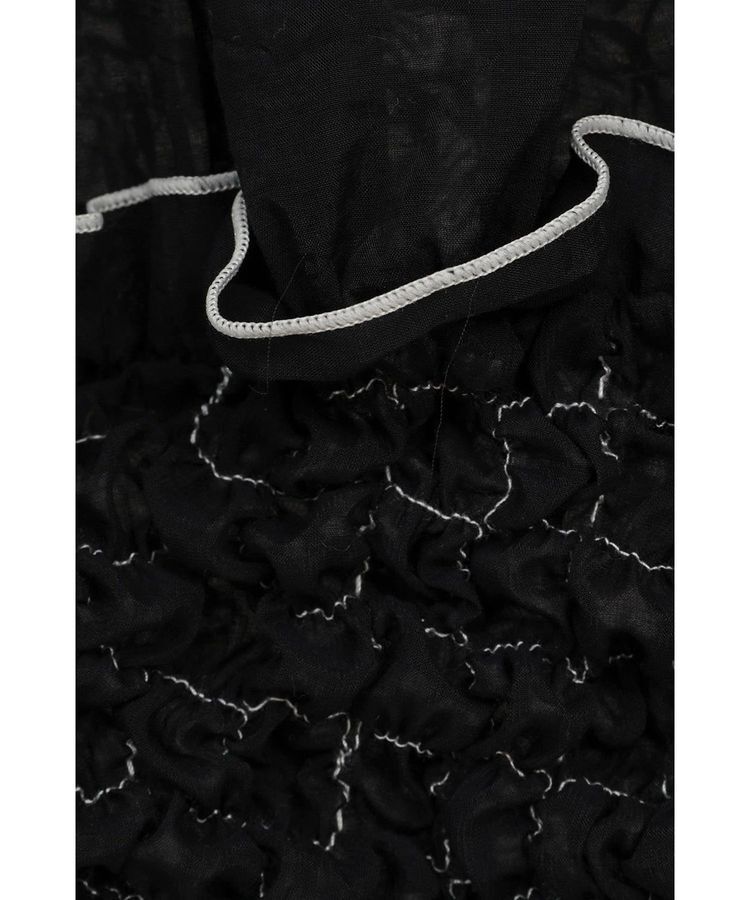 GARAGE OF GOOD CLOTHING「【CLANE】COLOR STITCHED SHIRRING TOPS」|シャツ・ブラウス|