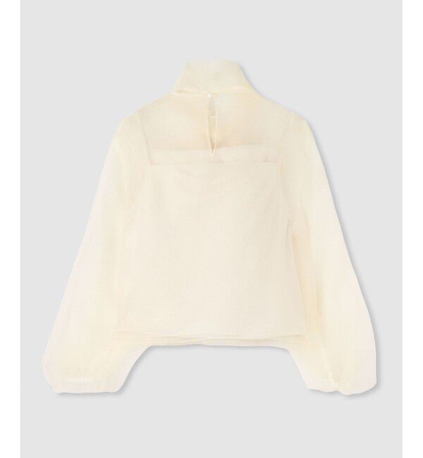 LOULOU WILLOUGHBY「【LOULOU WILLOUGHBY】オーガンリボンブラウス」|シャツ・ブラウス|