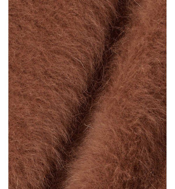 LOULOU WILLOUGHBY「【LOULOU WILLOUGHBY】カシミヤブレンドファー加工Ｖカーディガン」|カーディガン|