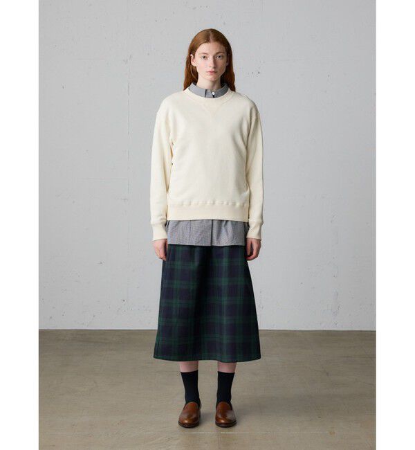 MidiUmi「MidiUmi パターンワイドロングシャツ」|シャツ・ブラウス|