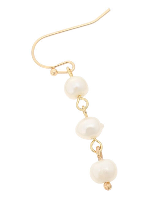 Te chichi「揺れる淡水パールピアス」|ピアス|