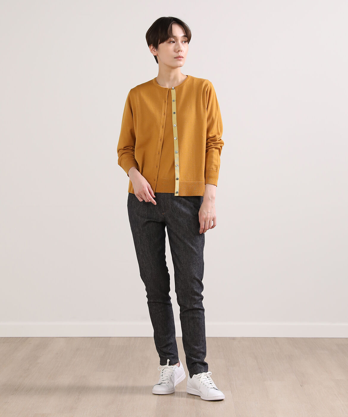 I.T.'S international「クルーネックカーディガン《HARMONY》」|カーディガン|