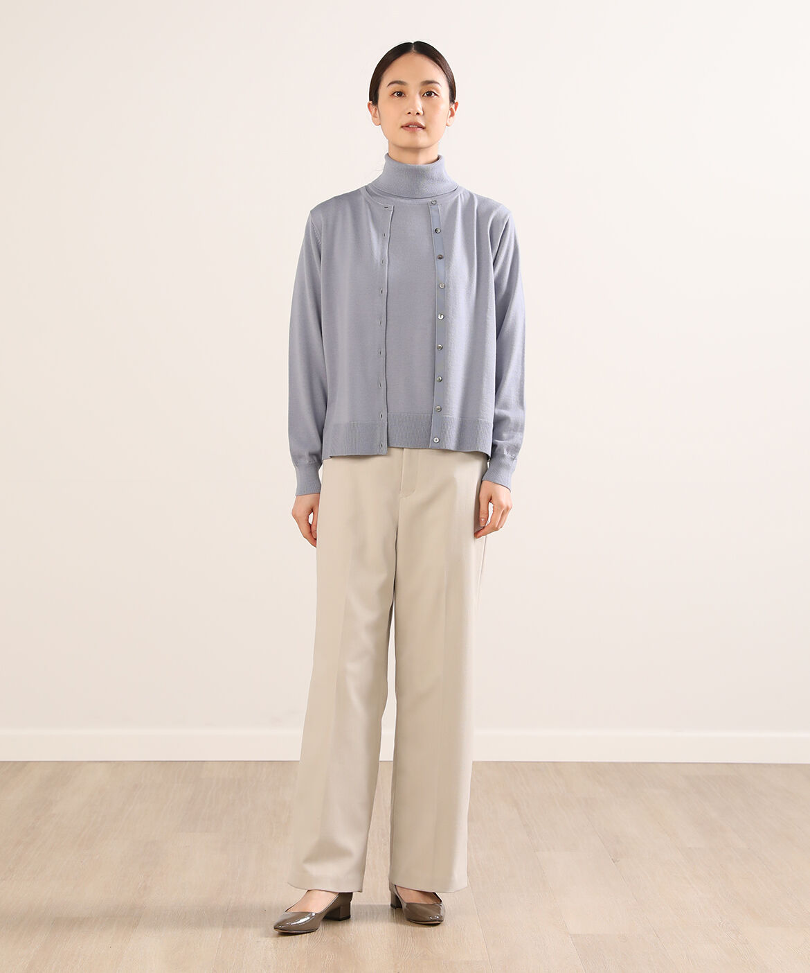 I.T.'S international「クルーネックカーディガン《HARMONY》」|カーディガン|