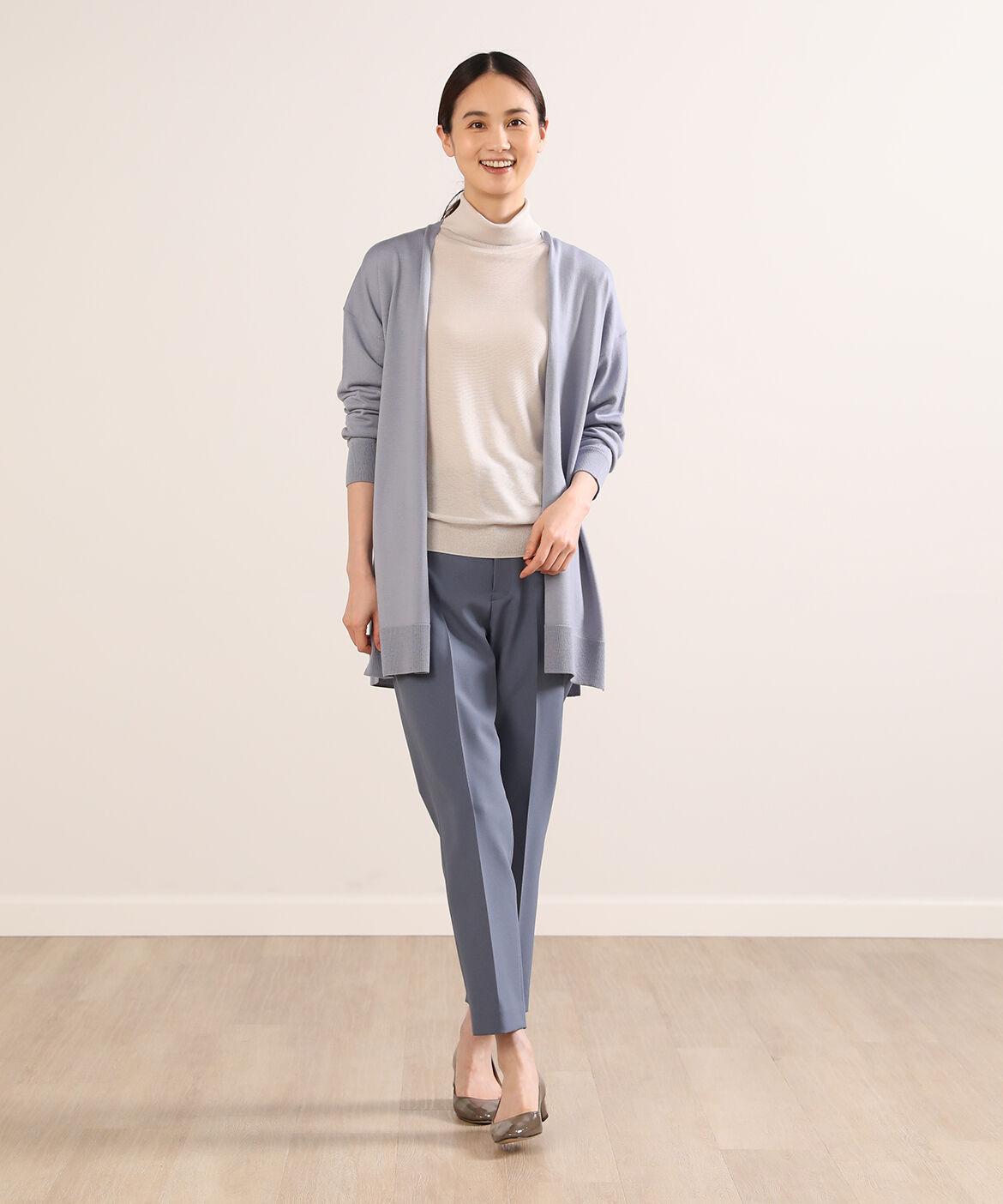 I.T.'S international「クルーネックカーディガン《HARMONY》」|カーディガン|