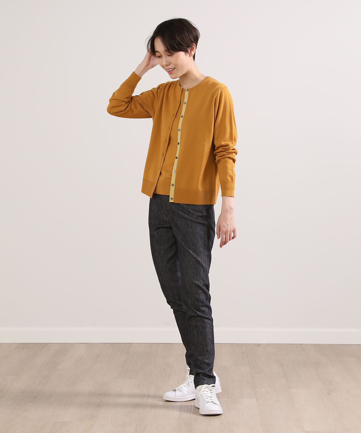 I.T.'S international「クルーネックカーディガン《HARMONY》」|カーディガン|