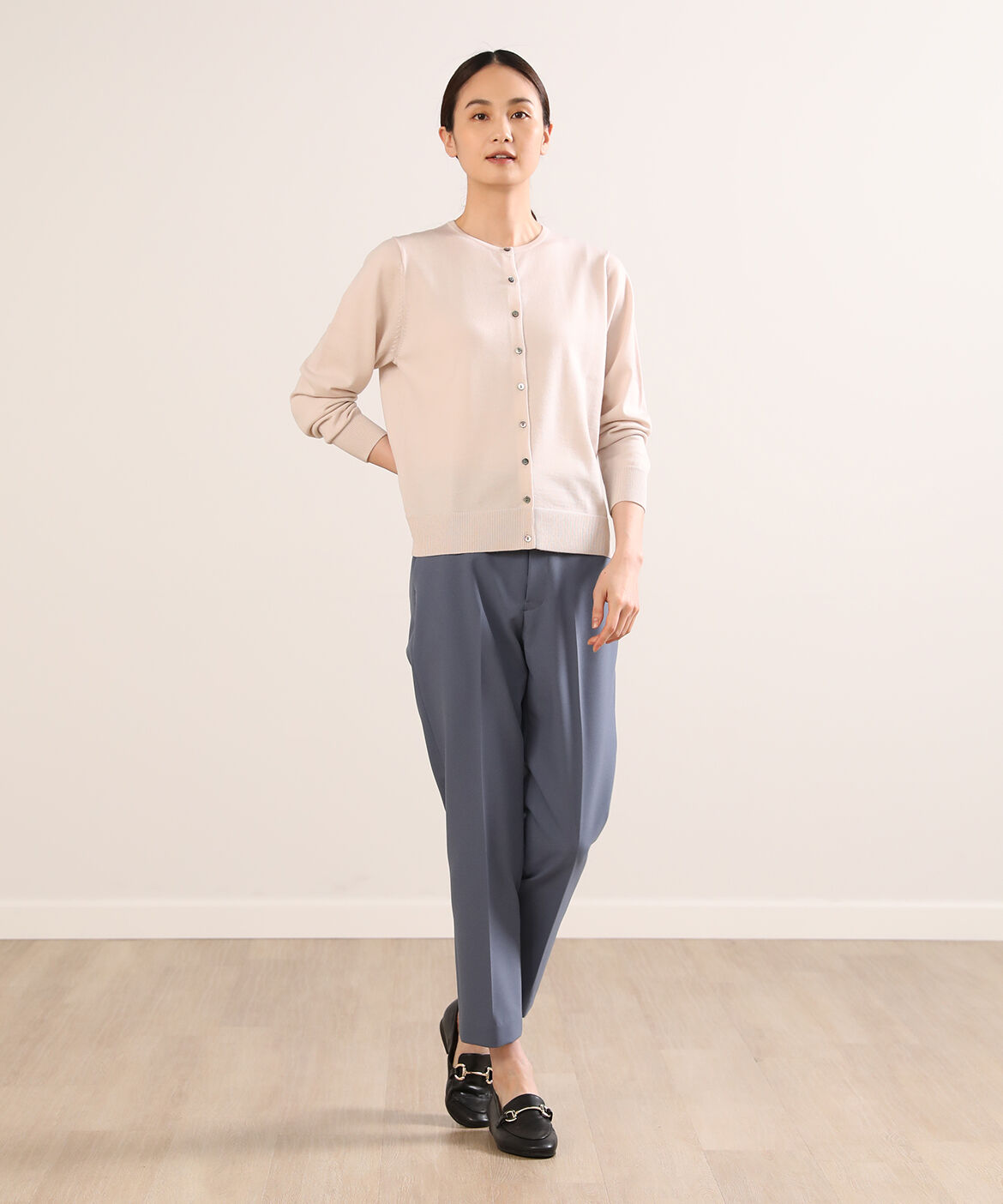 I.T.'S international「クルーネックカーディガン《HARMONY》」|カーディガン|