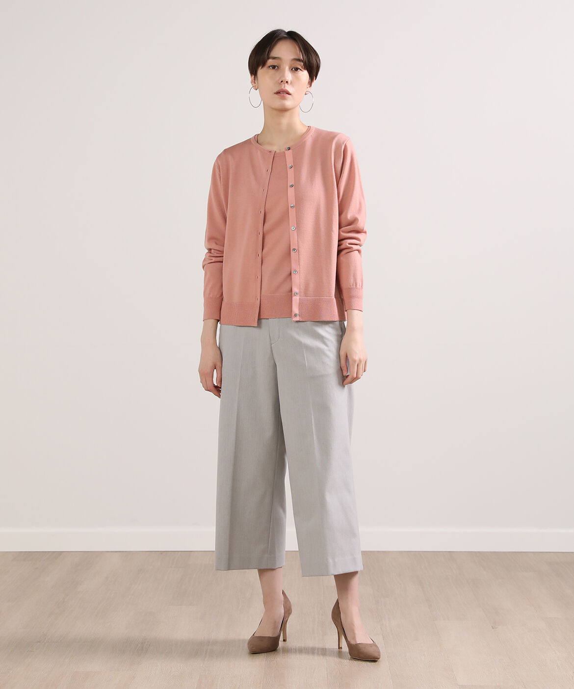 I.T.'S international「クルーネックカーディガン《HARMONY》」|カーディガン|