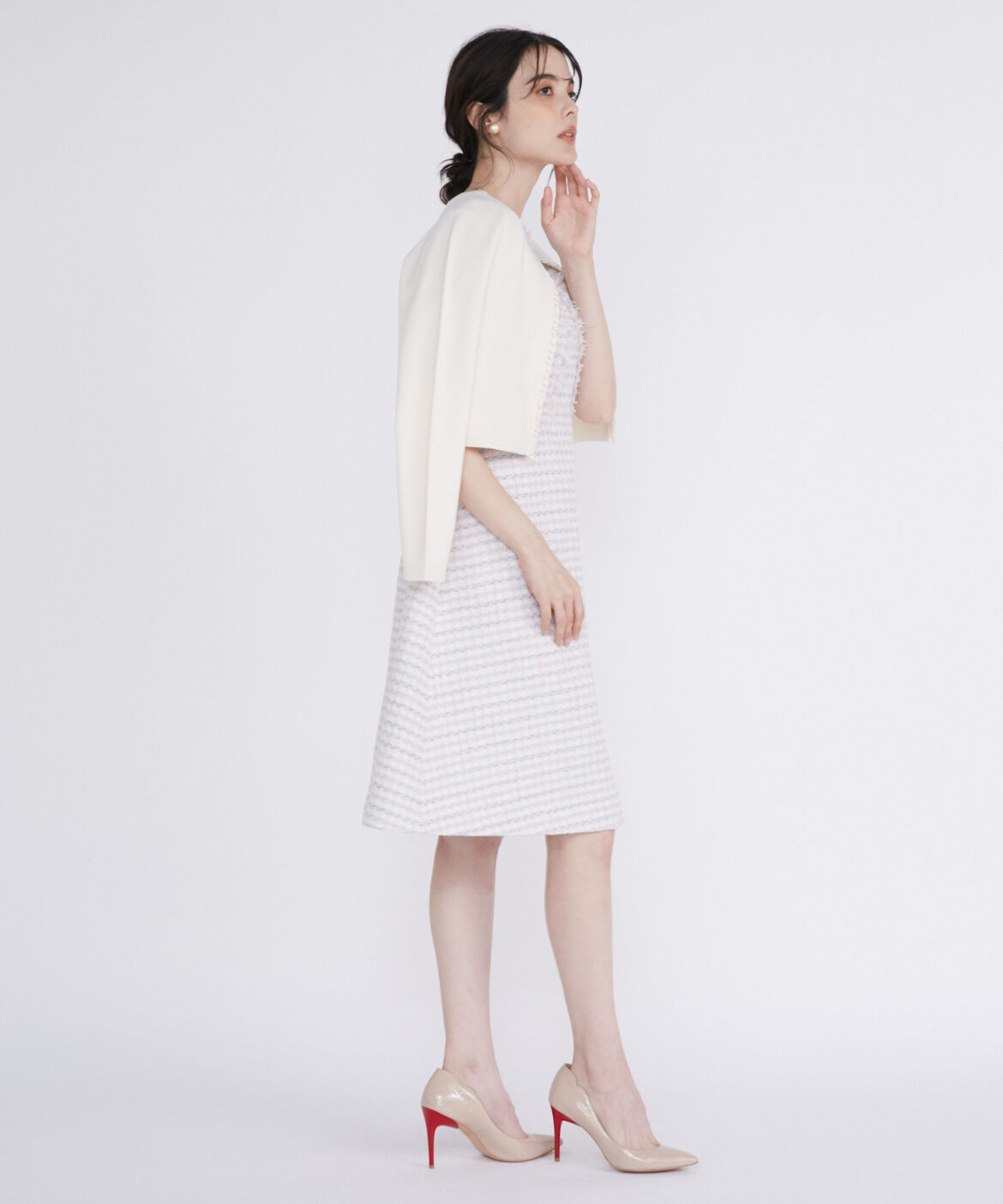 Maglie le cassetto「《大きいサイズ》フリルボレロカーディガン 《M Maglie le cassetto》」|カーディガン|