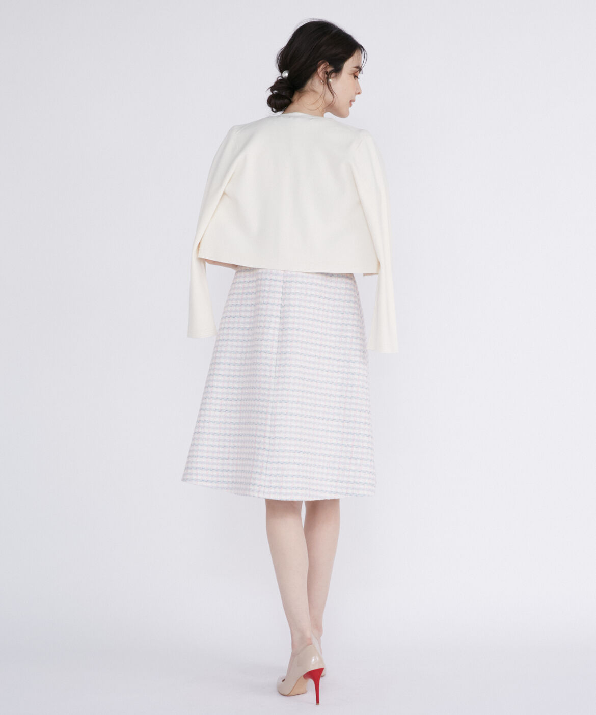 Maglie le cassetto「《大きいサイズ》フリルボレロカーディガン 《M Maglie le cassetto》」|カーディガン|