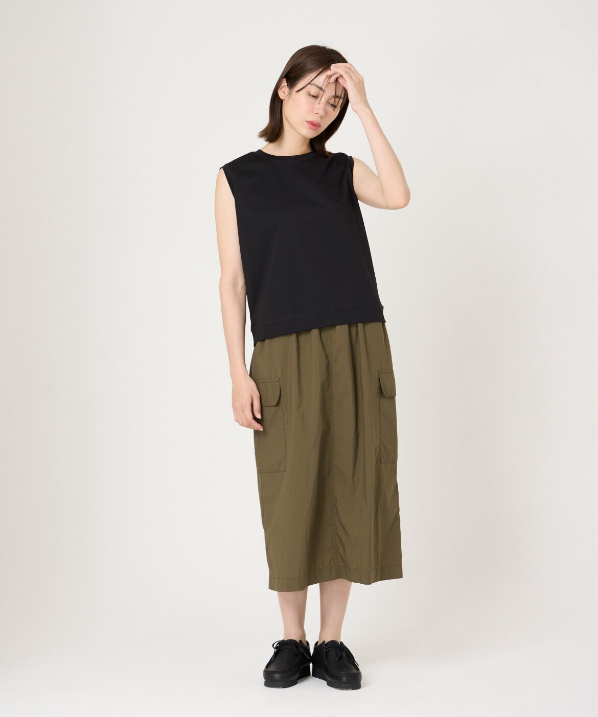 I.T.'S international「ノースリーブカットソー」|Tシャツ・カットソー|