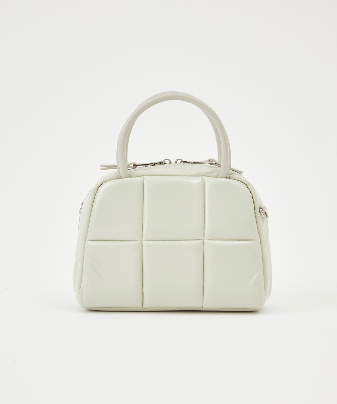 INED「《SUPERIOR CLOSET》PUFF BOWLING FABLIC Sハンドバッグ《ADD CULUMN》」|ハンドバッグ|