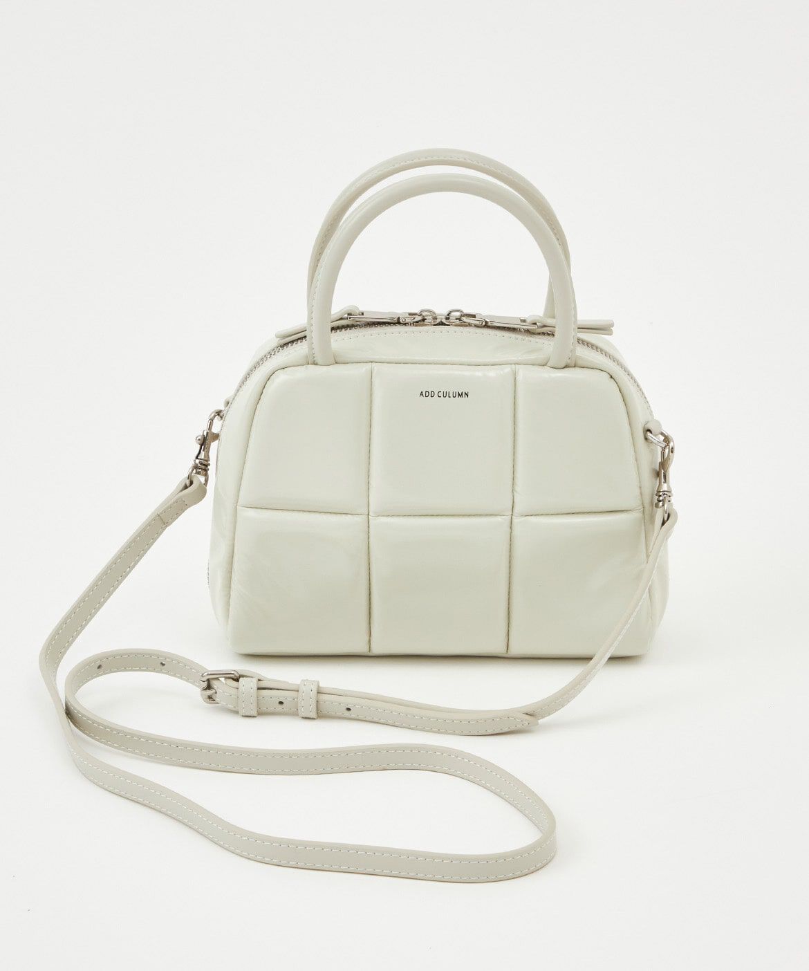 INED「《SUPERIOR CLOSET》PUFF BOWLING FABLIC Sハンドバッグ《ADD CULUMN》」|ハンドバッグ|