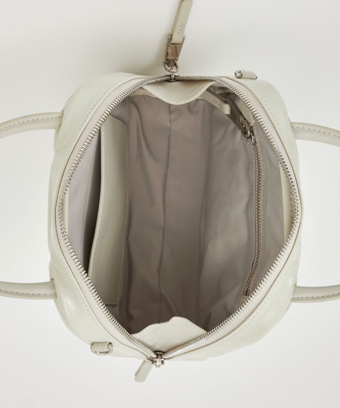 INED「《SUPERIOR CLOSET》PUFF BOWLING FABLIC Sハンドバッグ《ADD CULUMN》」|ハンドバッグ|