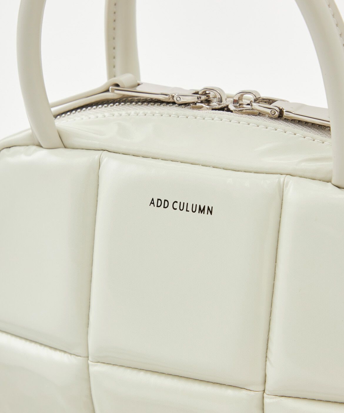 INED「《SUPERIOR CLOSET》PUFF BOWLING FABLIC Sハンドバッグ《ADD CULUMN》」|ハンドバッグ|