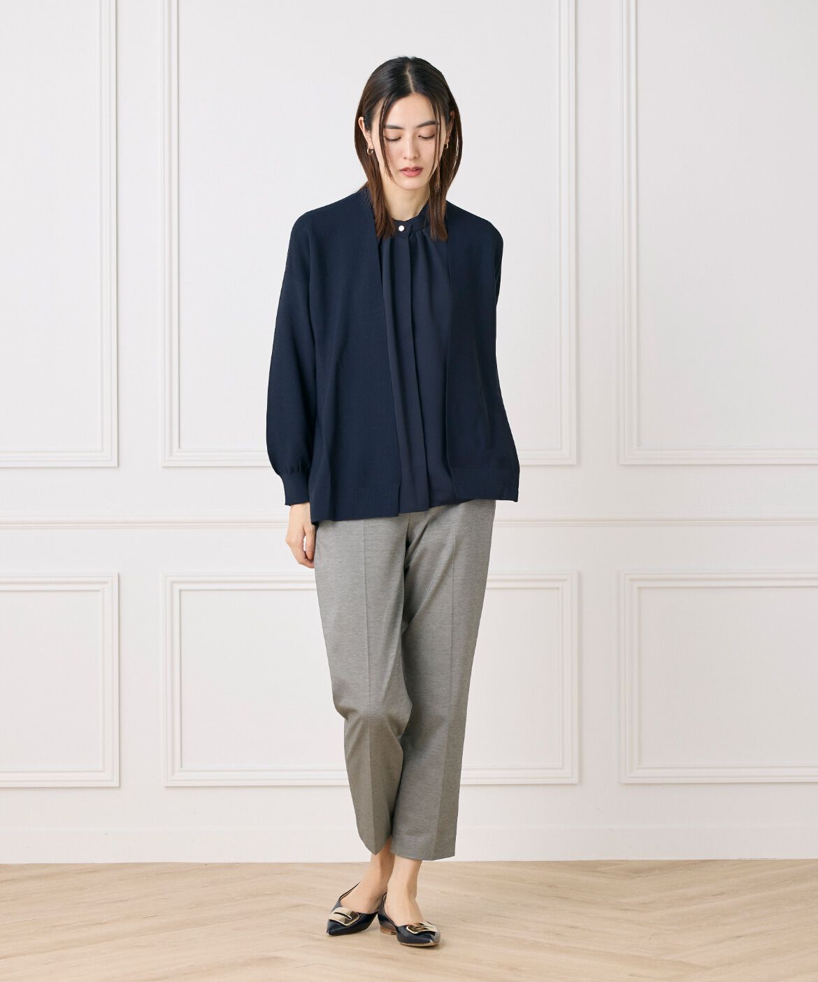 7-IDconcept.「ロングカーディガン《Cuoo PLUS》」|カーディガン|