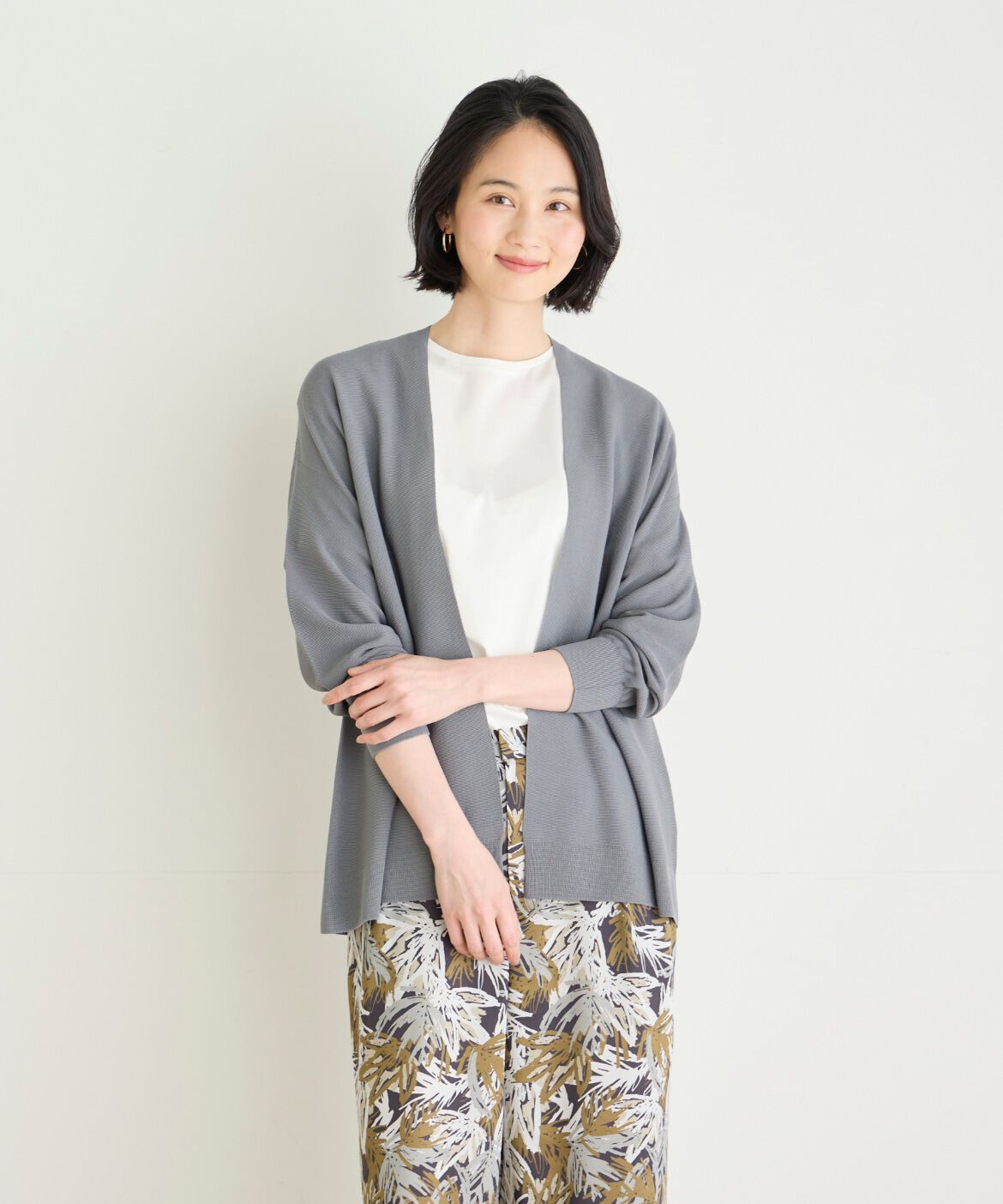 7-IDconcept.「ロングカーディガン《Cuoo PLUS》」|カーディガン|