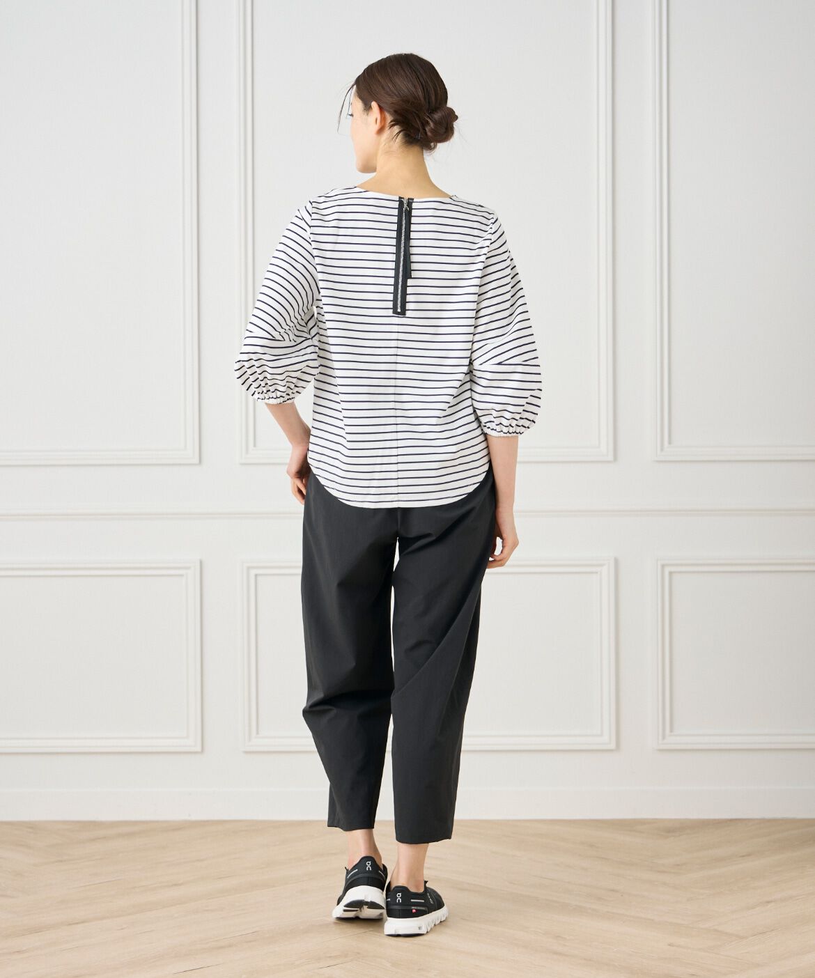 I.T.'S international「デザインスリーブプルオーバーカットソー」|Tシャツ・カットソー|